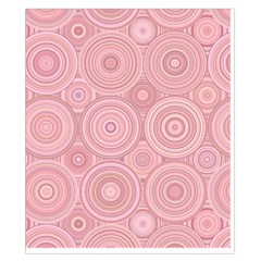 Pink Retro Texture With Circles, Retro Circles Background, Duvet Cover Double Side (California King Size) from ArtsNow.com Front