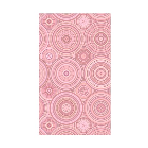 Pink Retro Texture With Circles, Retro Circles Background, Duvet Cover Double Side (Single Size) from ArtsNow.com Back