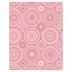 Pink Retro Texture With Circles, Retro Circles Background, Toiletries Pouch from ArtsNow.com Back