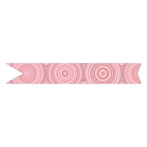 Pink Retro Texture With Circles, Retro Circles Background, Midi Wrap Pencil Skirt from ArtsNow.com Hem