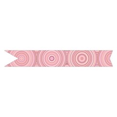 Pink Retro Texture With Circles, Retro Circles Background, Midi Wrap Pencil Skirt from ArtsNow.com Hem