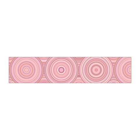 Pink Retro Texture With Circles, Retro Circles Background, Pleated Skirt from ArtsNow.com Waist Band