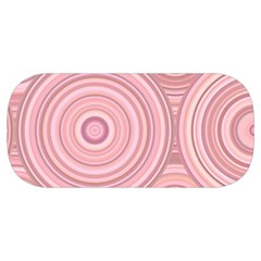 Pink Retro Texture With Circles, Retro Circles Background, Everyday Shoulder Bag with Pouch Bag from ArtsNow.com Bottom