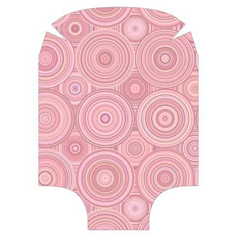 Pink Retro Texture With Circles, Retro Circles Background, Luggage Cover (Medium) from ArtsNow.com Front