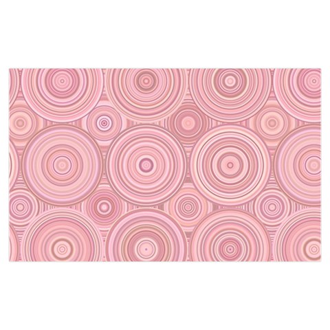 Pink Retro Texture With Circles, Retro Circles Background, Kids  Hooded Rain Ponchos from ArtsNow.com Pocket Cover