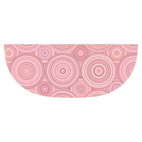 Pink Retro Texture With Circles, Retro Circles Background, Kids  Hooded Rain Ponchos from ArtsNow.com Brim