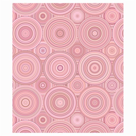 Pink Retro Texture With Circles, Retro Circles Background, Kids  Hooded Rain Ponchos from ArtsNow.com Hood Left