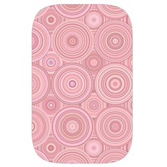 Pink Retro Texture With Circles, Retro Circles Background, Waist Pouch (Small) from ArtsNow.com Back