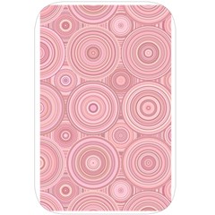 Pink Retro Texture With Circles, Retro Circles Background, Belt Pouch Bag (Large) from ArtsNow.com Back