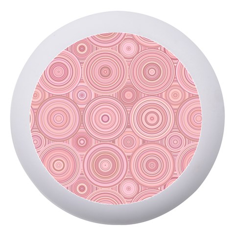 Pink Retro Texture With Circles, Retro Circles Background, Dento Box with Mirror from ArtsNow.com Front