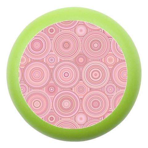 Pink Retro Texture With Circles, Retro Circles Background, Dento Box with Mirror from ArtsNow.com Front