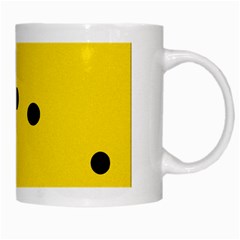 Punch Hole, Black Hole White Mug from ArtsNow.com Right