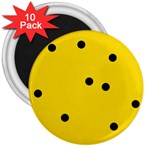 Punch Hole, Black Hole 3  Magnets (10 pack) 