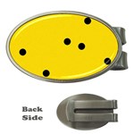 Punch Hole, Black Hole Money Clips (Oval) 