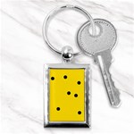 Punch Hole, Black Hole Key Chain (Rectangle)