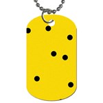 Punch Hole, Black Hole Dog Tag (One Side)