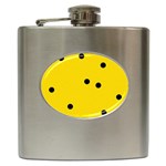 Punch Hole, Black Hole Hip Flask (6 oz)