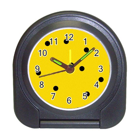 Punch Hole, Black Hole Travel Alarm Clock from ArtsNow.com Front