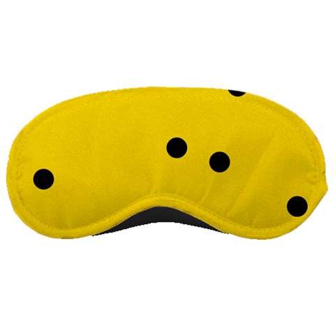 Punch Hole, Black Hole Sleep Mask from ArtsNow.com Front