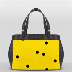 Punch Hole, Black Hole Oversize Office Handbag (2 Sides) from ArtsNow.com Back