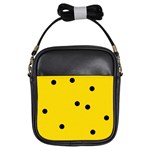 Punch Hole, Black Hole Girls Sling Bag