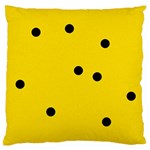 Punch Hole, Black Hole Large Premium Plush Fleece Cushion Case (Two Sides)