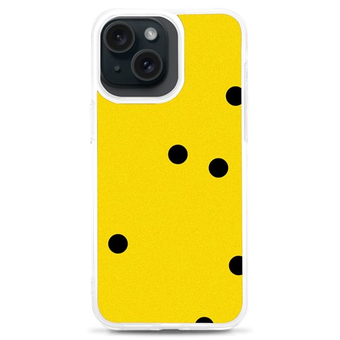 Punch Hole, Black Hole iPhone 15 Plus TPU UV Print Case from ArtsNow.com Front