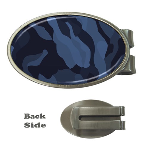 Purple Camo Money Clips (Oval)  from ArtsNow.com Front