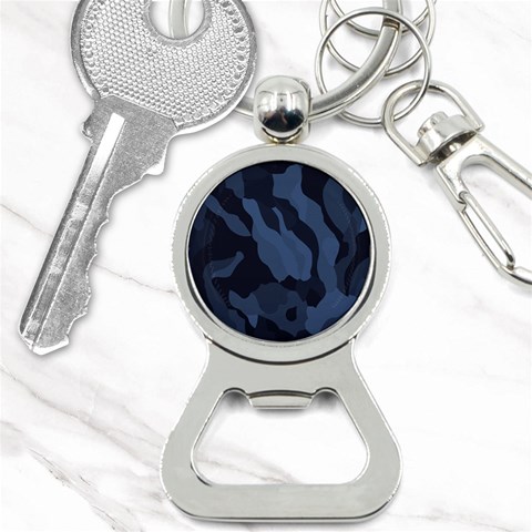 Purple Camo Bottle Opener Key Chain from ArtsNow.com Front