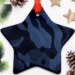 Purple Camo Star Ornament (Two Sides) from ArtsNow.com Front