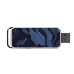 Purple Camo Portable USB Flash (Two Sides) from ArtsNow.com Front