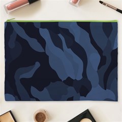 Purple Camo Cosmetic Bag (XXXL) from ArtsNow.com Front