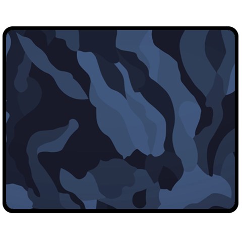 Purple Camo Two Sides Fleece Blanket (Medium) from ArtsNow.com 58.8 x47.4  Blanket Back