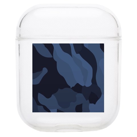 Purple Camo Soft TPU AirPods 1/2 Case from ArtsNow.com Front