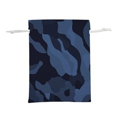 Purple Camo Lightweight Drawstring Pouch (M) from ArtsNow.com Front