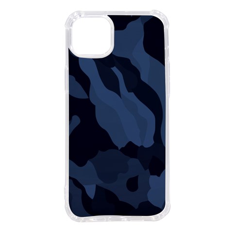 Purple Camo iPhone 14 Plus TPU UV Print Case from ArtsNow.com Front