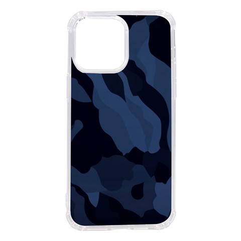 Purple Camo iPhone 14 Pro Max TPU UV Print Case from ArtsNow.com Front