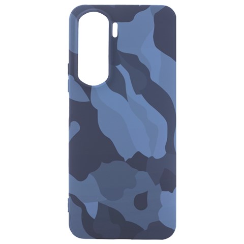 Purple Camo Samsung Galaxy S24 Plus 6.7 Inch Black TPU UV Case from ArtsNow.com Front