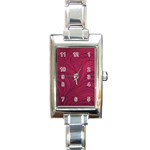 Purple Fabric Texture, Fabric Backgrounds With Lines Rectangle Italian Charm Watch