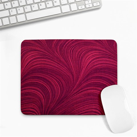 Purple Fabric Texture, Fabric Backgrounds With Lines Small Mousepad from ArtsNow.com Front