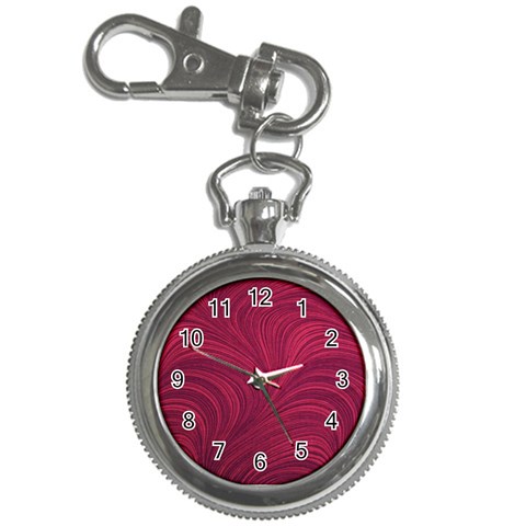 Purple Fabric Texture, Fabric Backgrounds With Lines Key Chain Watches from ArtsNow.com Front