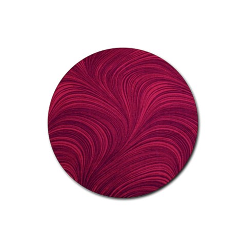 Purple Fabric Texture, Fabric Backgrounds With Lines Rubber Coaster (Round) from ArtsNow.com Front