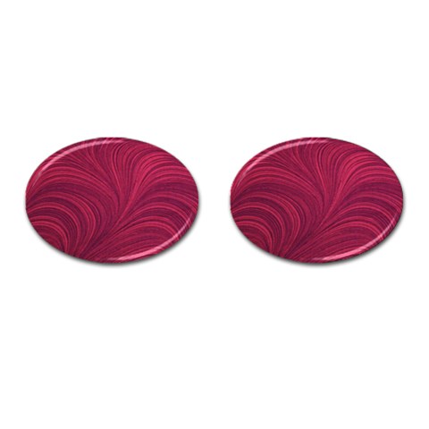 Purple Fabric Texture, Fabric Backgrounds With Lines Cufflinks (Oval) from ArtsNow.com Front(Pair)