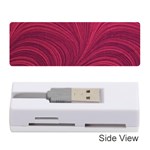 Purple Fabric Texture, Fabric Backgrounds With Lines Memory Card Reader (Stick)