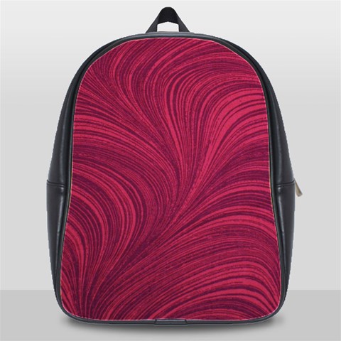 Purple Fabric Texture, Fabric Backgrounds With Lines School Bag (XL) from ArtsNow.com Front