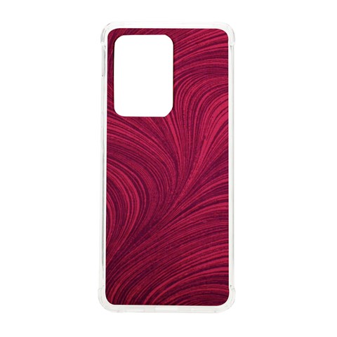 Purple Fabric Texture, Fabric Backgrounds With Lines Samsung Galaxy S20 Ultra 6.9 Inch TPU UV Case from ArtsNow.com Front