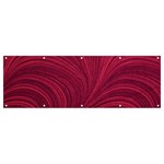 Purple Fabric Texture, Fabric Backgrounds With Lines Banner and Sign 12  x 4 