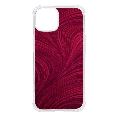 Purple Fabric Texture, Fabric Backgrounds With Lines iPhone 14 TPU UV Print Case from ArtsNow.com Front