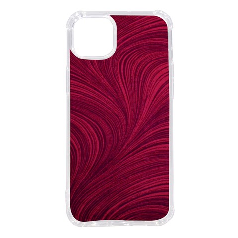 Purple Fabric Texture, Fabric Backgrounds With Lines iPhone 14 Plus TPU UV Print Case from ArtsNow.com Front