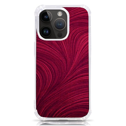 Purple Fabric Texture, Fabric Backgrounds With Lines iPhone 14 Pro TPU UV Print Case from ArtsNow.com Front